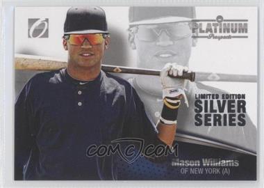 2012 Onyx Platinum Prospects - [Base] - Limited Edition Silver Series #PP49 - Mason Williams /100