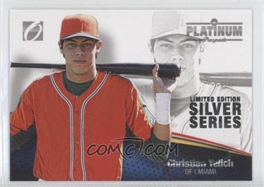 2012 Onyx Platinum Prospects - [Base] - Limited Edition Silver Series #PP50 - Christian Yelich /100