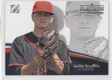 2012 Onyx Platinum Prospects - [Base] #PP32 - Justin Nicolino /500