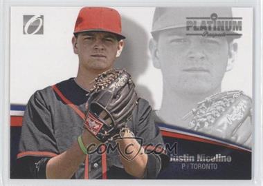 2012 Onyx Platinum Prospects - [Base] #PP32 - Justin Nicolino /500