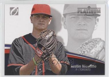 2012 Onyx Platinum Prospects - [Base] #PP32 - Justin Nicolino /500