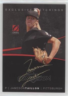2012 Onyx Platinum Prospects - Exclusive Etchings #EE3 - Jameson Taillon /25