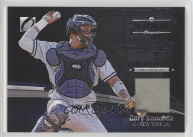 2012 Onyx Platinum Prospects - Game-Used Materials #PPGU18 - Gary Sanchez /500 [Noted]