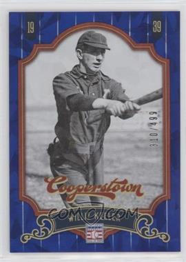 2012 Panini Cooperstown - [Base] - Blue Crystal Collection #13 - Willie Keeler /499