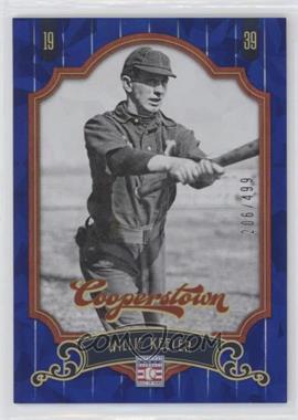 2012 Panini Cooperstown - [Base] - Blue Crystal Collection #13 - Willie Keeler /499