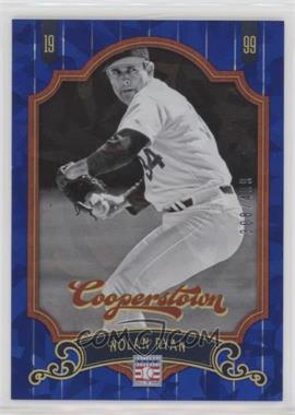 2012 Panini Cooperstown - [Base] - Blue Crystal Collection #14 - Nolan Ryan /499