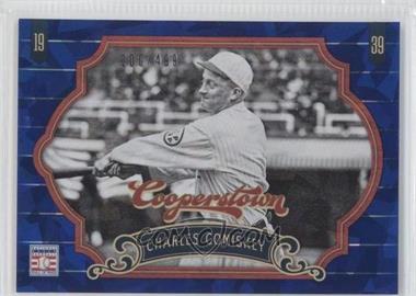 2012 Panini Cooperstown - [Base] - Blue Crystal Collection #21 - Charles Comiskey /499