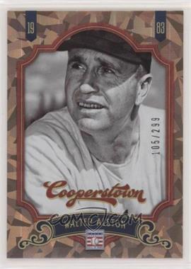 2012 Panini Cooperstown - [Base] - Crystal Collection #112 - Walter Alston /299