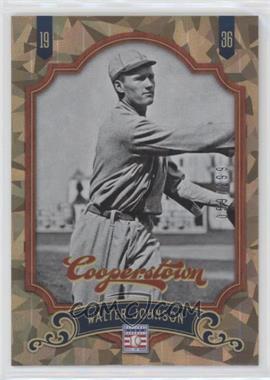 2012 Panini Cooperstown - [Base] - Crystal Collection #2 - Walter Johnson /299