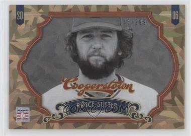 2012 Panini Cooperstown - [Base] - Crystal Collection #54 - Bruce Sutter /299