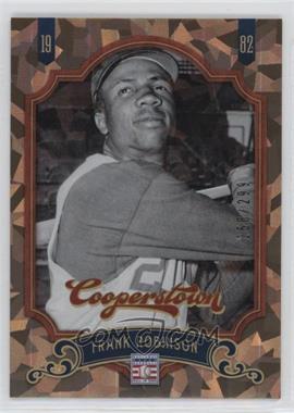 2012 Panini Cooperstown - [Base] - Crystal Collection #81 - Frank Robinson /299