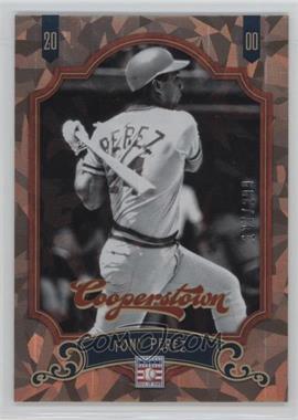 2012 Panini Cooperstown - [Base] - Crystal Collection #89 - Tony Perez /299
