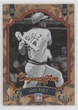 2012 Panini Cooperstown - [Base] - Crystal Collection #89 - Tony Perez /299