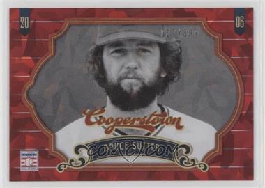 2012 Panini Cooperstown - [Base] - Red Crystal Collection #54 - Bruce Sutter /399