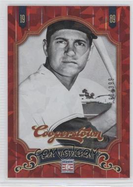 2012 Panini Cooperstown - [Base] - Red Crystal Collection #80 - Carl Yastrzemski /399