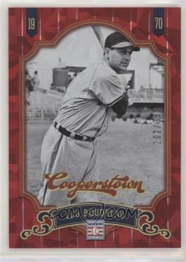 2012 Panini Cooperstown - [Base] - Red Crystal Collection #90 - Lou Boudreau /399