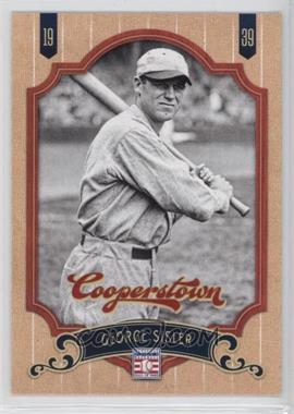 2012 Panini Cooperstown - [Base] #20 - George Sisler - Courtesy of COMC.com
