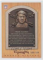 Fred Clarke #/599