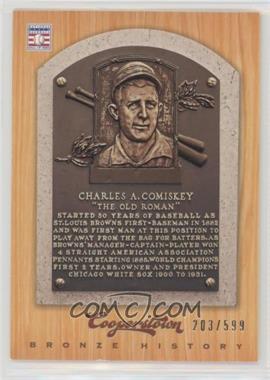 2012 Panini Cooperstown - Bronze History #23 - Charles Comiskey /599