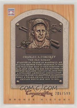 2012 Panini Cooperstown - Bronze History #23 - Charles Comiskey /599