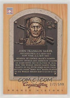 2012 Panini Cooperstown - Bronze History #3 - Frank Baker /599