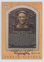 Johnny Evers #/599