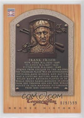 2012 Panini Cooperstown - Bronze History #34 - Frankie Frisch /599