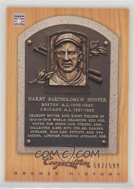 2012 Panini Cooperstown - Bronze History #41 - Harry Hooper /599