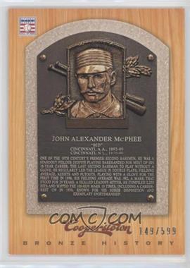 2012 Panini Cooperstown - Bronze History #60 - Bid McPhee /599