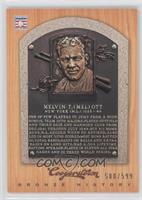 Mel Ott #/599