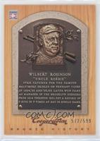 Wilbert Robinson #/599