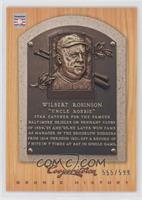 Wilbert Robinson #/599