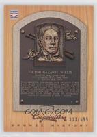 Vic Willis #/599