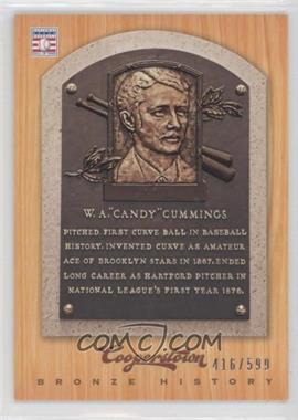 2012 Panini Cooperstown - Bronze History #95 - Candy Cummings /599