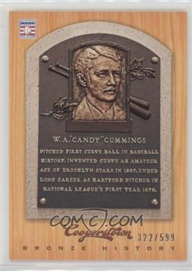 2012 Panini Cooperstown - Bronze History #95 - Candy Cummings /599