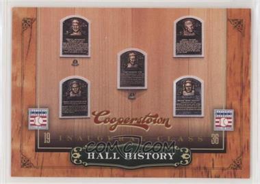 2012 Panini Cooperstown - Hall History #1 - Inaugural Class