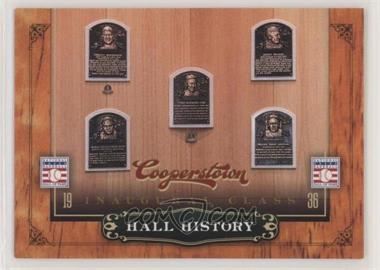 2012 Panini Cooperstown - Hall History #1 - Inaugural Class