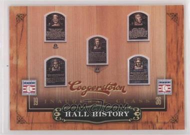 2012 Panini Cooperstown - Hall History #1 - Inaugural Class