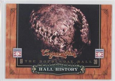 2012 Panini Cooperstown - Hall History #4 - The Doubleday Ball