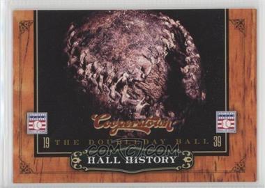 2012 Panini Cooperstown - Hall History #4 - The Doubleday Ball