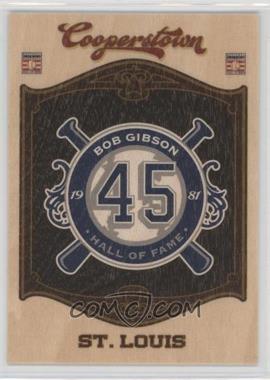 2012 Panini Cooperstown - Hall of Fame Classes - Blaster Exclusive Team #22 - Bob Gibson
