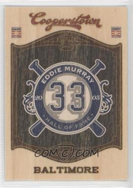 2012 Panini Cooperstown - Hall of Fame Classes - Blaster Exclusive Team #9 - Eddie Murray