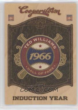 2012 Panini Cooperstown - Hall of Fame Classes - Induction Year #10 - Ted Williams