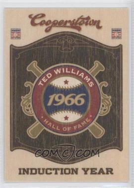 2012 Panini Cooperstown - Hall of Fame Classes - Induction Year #10 - Ted Williams