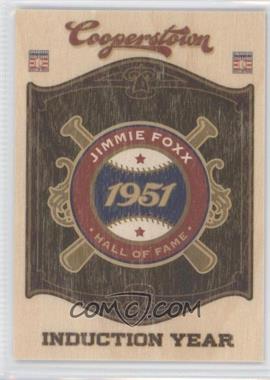 2012 Panini Cooperstown - Hall of Fame Classes - Induction Year #5 - Jimmie Foxx