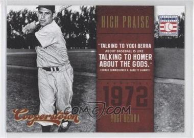 2012 Panini Cooperstown - High Praise #4 - Yogi Berra