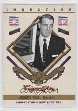 2012 Panini Cooperstown - Induction #11 - Joe DiMaggio