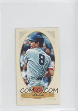 2012 Panini Golden Age - [Base] - Broad Leaf Mini Blue Back #85 - Carl Yastrzemski