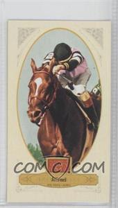 2012 Panini Golden Age - [Base] - Candy Croft's Mini Red Back #124 - Affirmed (Other Horses visible)