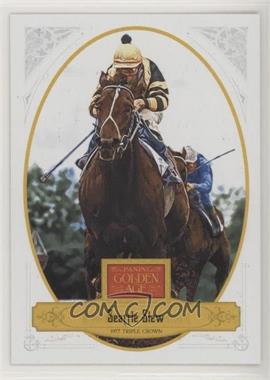 2012 Panini Golden Age - [Base] - White Bordered #114 - Seattle Slew (Jockey Visible) /58